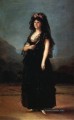 Königin Maria Luisa eine Mantilla Francisco de Goya Das Tragen